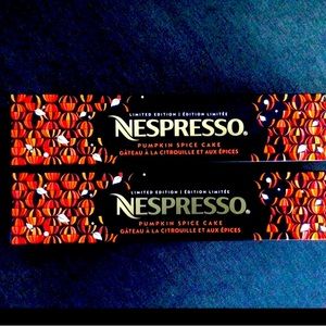 Nespresso Pumpkin Spice Cake for Vertuo - 2 sleeves